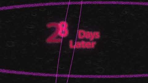 Title Sequences for 28 days movie  (student work),