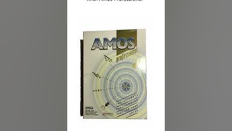 Programming the Amiga Again With Amos Professional #shorts