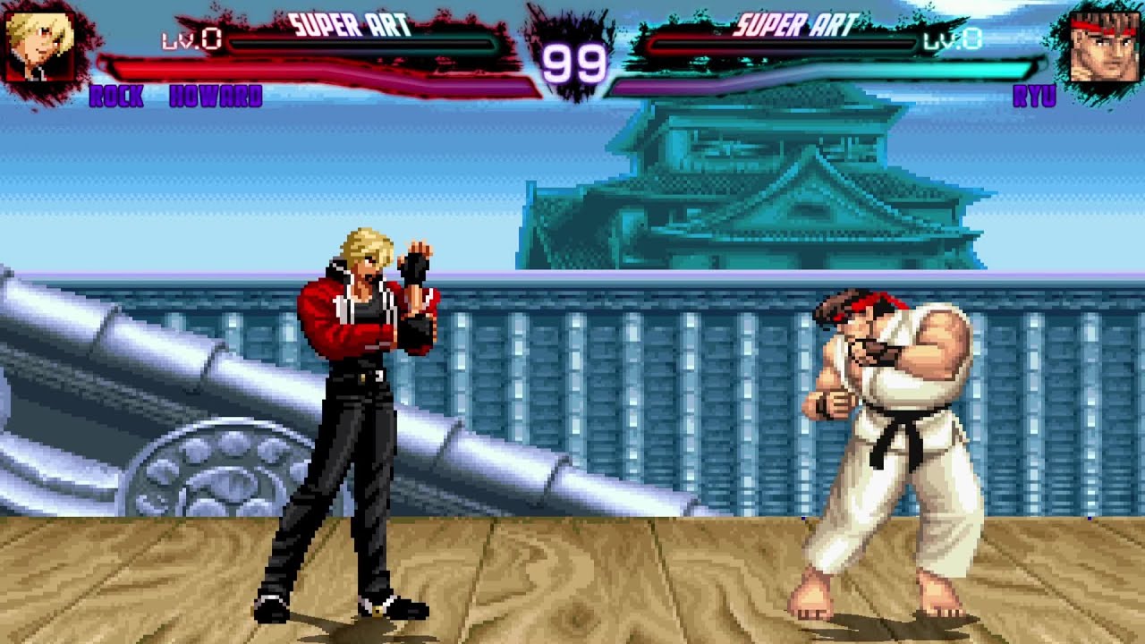 Rock Howard (Kotori) vs. Street Fighter 2