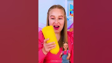 Magic! Banana turned into a Giant Chalk! 🍌 #kidsvideo