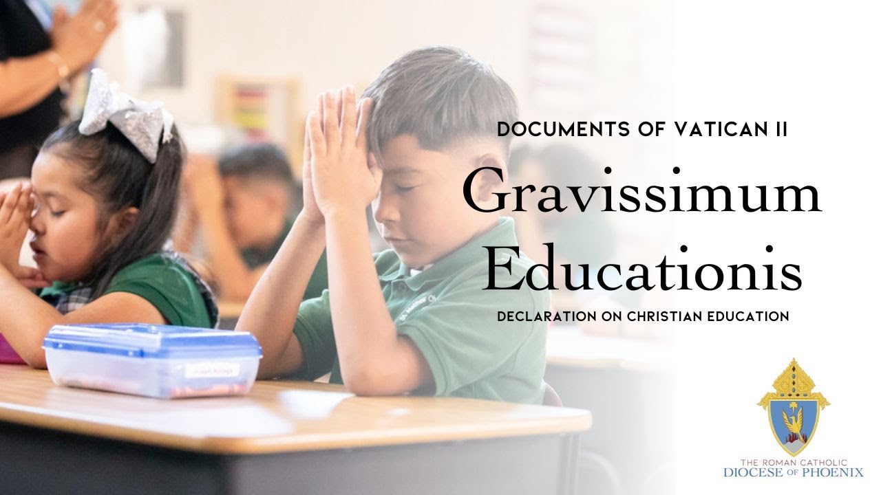 Documents of Vatican II: Gravissimum Educationis - YouTube