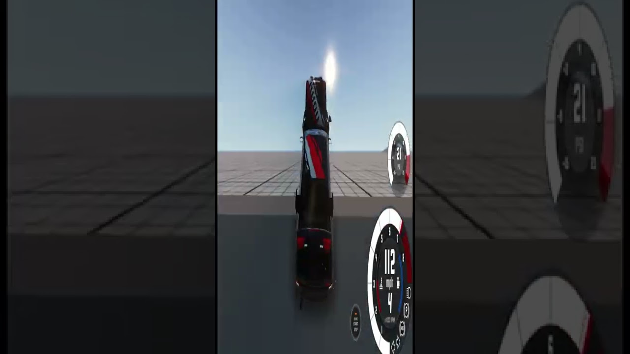 Ibishu 200BX M Jump And Crash (BeamNG.Drive)