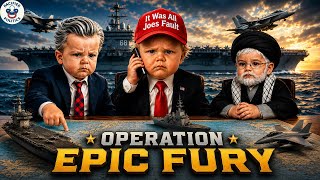 Baby Trump & Baby Biden React to the Iran Strike… “Operation Epic Fury”?!