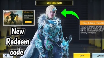 CODM TODAY REDEEM CODE 2025 | CALL OF DUTY MOBILE REDEEM CODE | COD MOBILE REDEEM CODE 2025