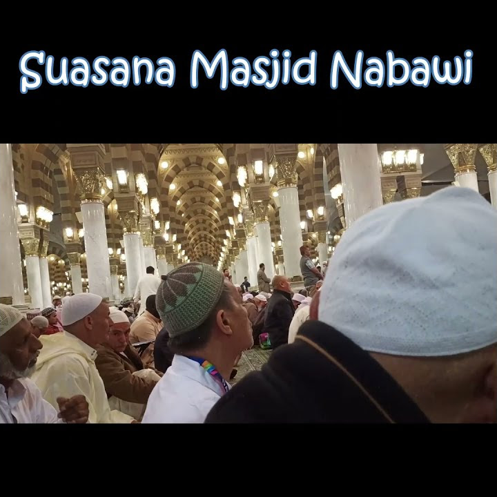 STORY WA suasana SUBUH di masjid nabawi madinah