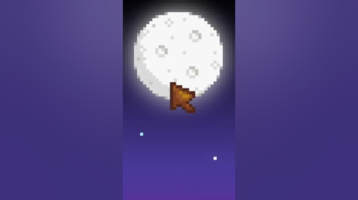 Don't Click The Moon in Stardew Valley...