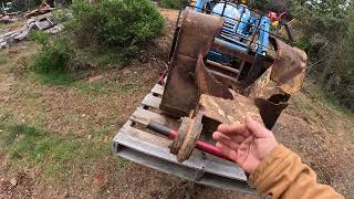 Cat E70 Bucket repair