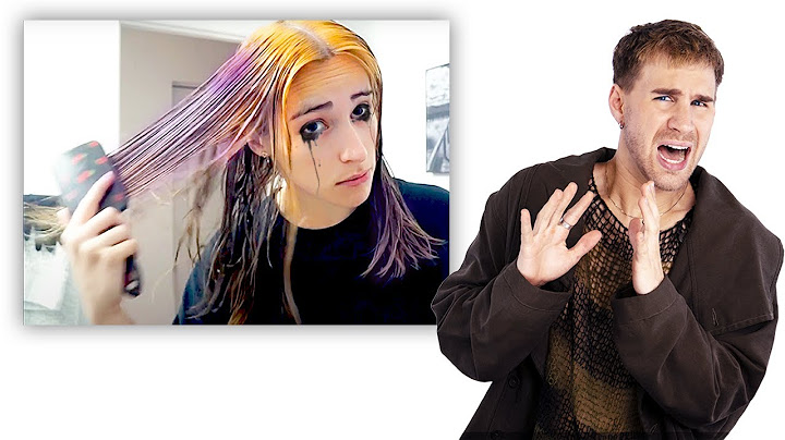 Hairdresser Reacts to People Bleaching Hair And Going Purple
