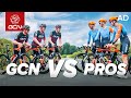 We Race The Pros! How Slow Are We?