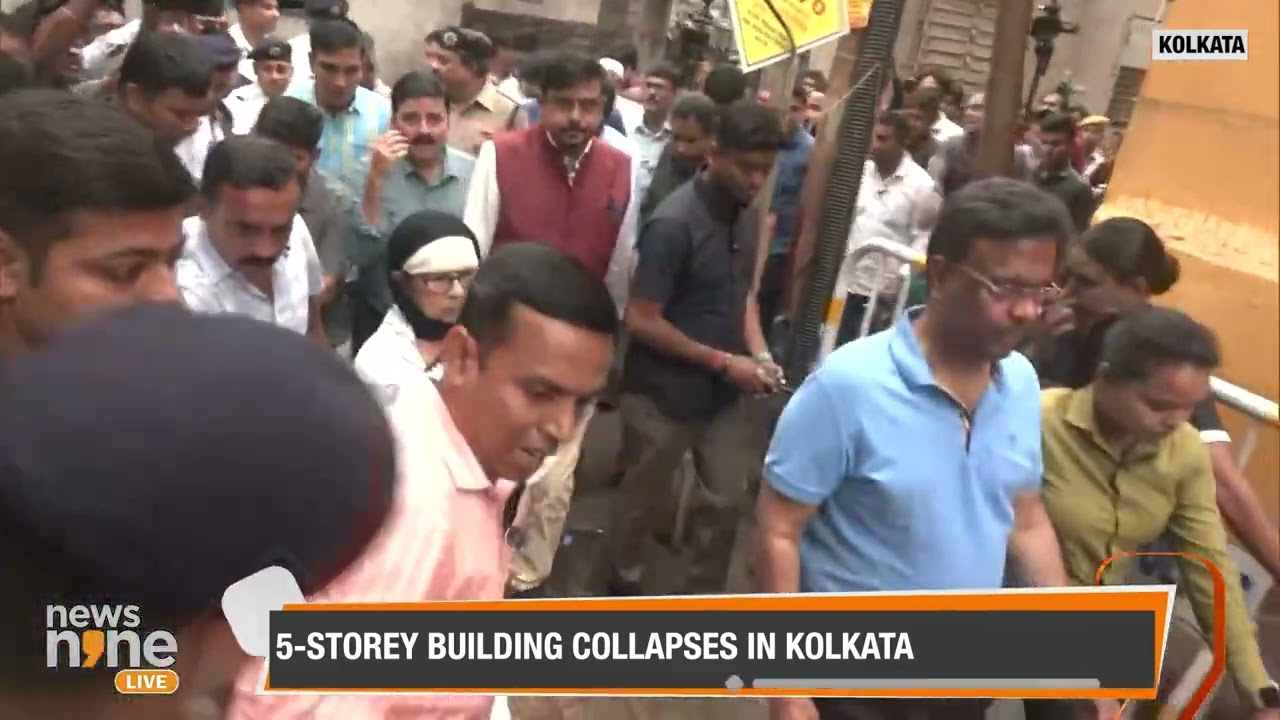 Big Accident Happened in Kolkata, Five Storey Building Collapsed | News9