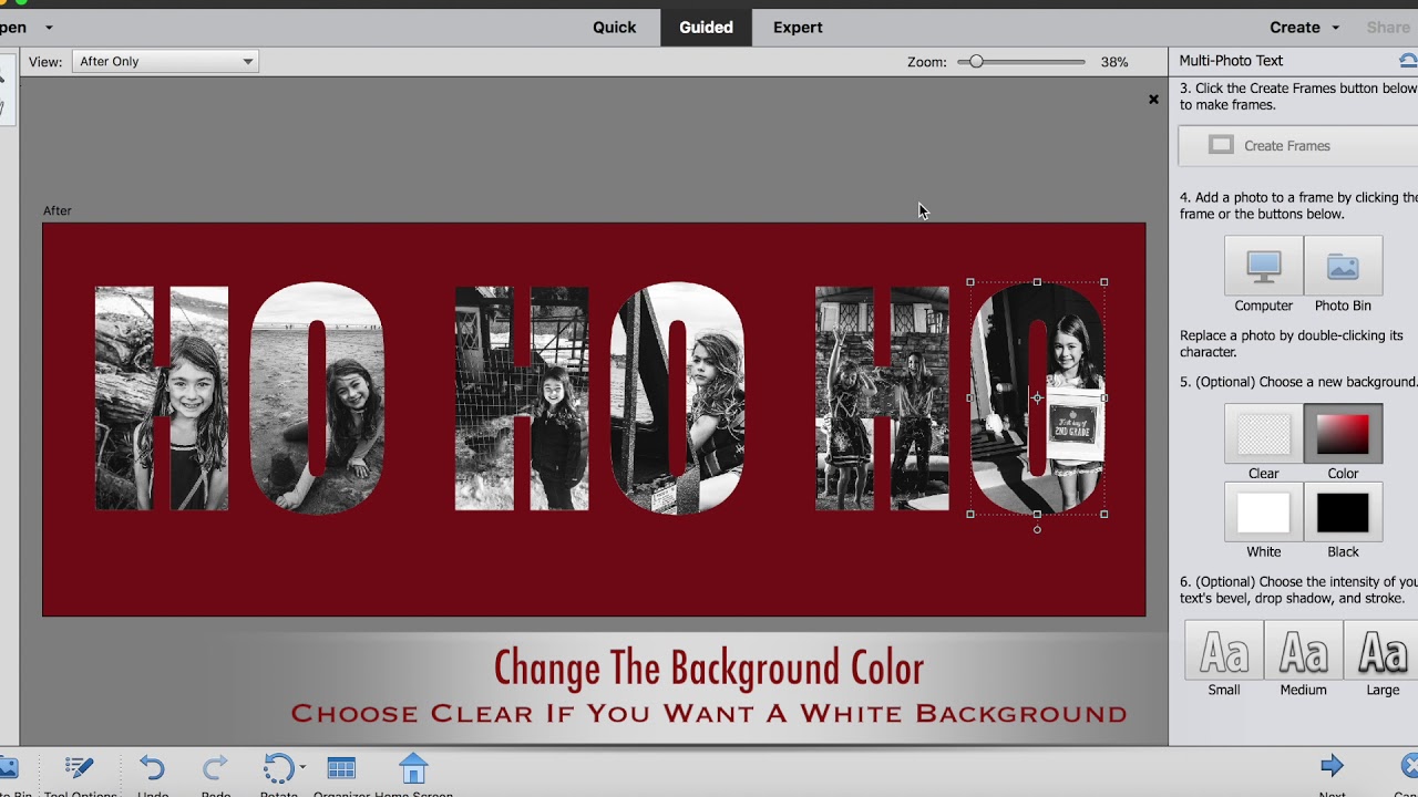 Creating Personalized Photo Wrapping Paper