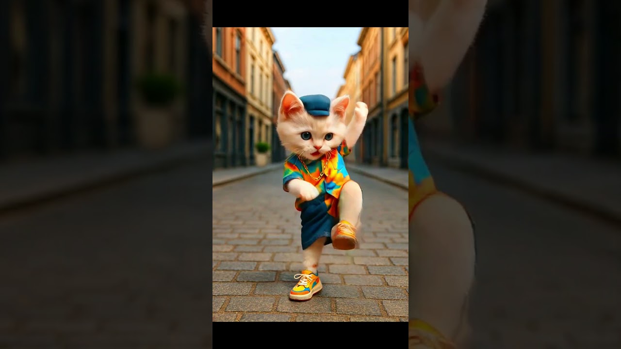 King Kitten's Ultimate Street Dance! 🕶️🔥 
