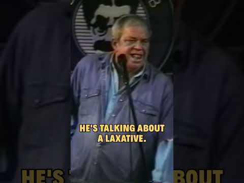 James Gregory on laxatives…