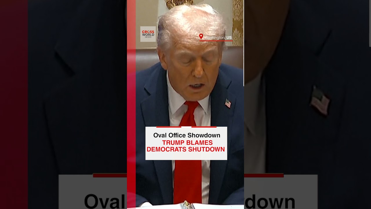 СРОЧНО: Трамп обвиняет демократов в «вымогательстве» из-за конфликта с правительством