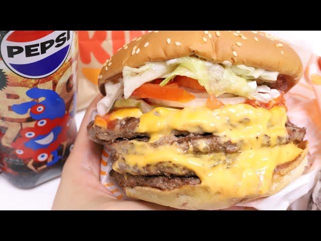 DX Maxi The One Pounder Burger King - YouTube