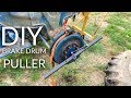 Homemade Brake Drum Puller