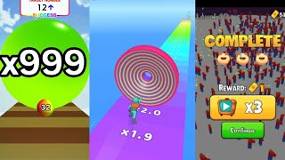 Level -50 : Layer Man 3D: Run & Collect vs Calculate Balls vs Merge Number Run Master gameplay