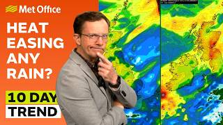 10 Day Trend 29/07/2026 – Any hint of rain – Met Office weather forecast UK