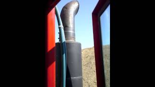 Versatile tractor start up with Cummins 555