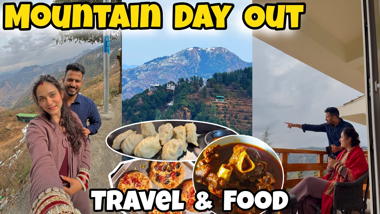 Exploring Pahad & Eating Non-Stop 😋✨| Foodie Couple Vlog ❤️| Our First Trip After Marriage 