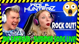 Joe Satriani - Summer Song Live At Montreux Jazz Festival | THE WOLF HUNTERZ Jon and Dolly Reaction