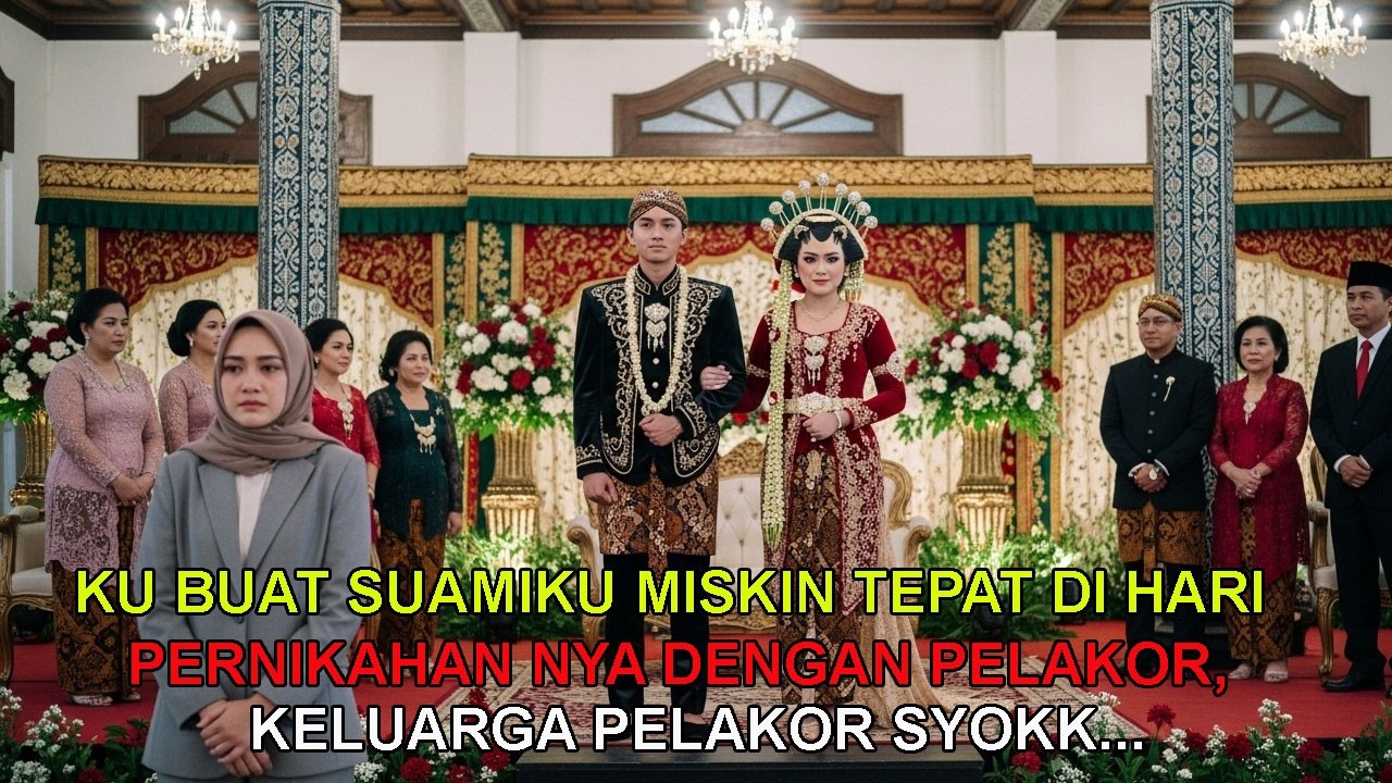 KU BUAT SUAMIKU MISKIN TEPAT DI HARI PERNIKAHAN DENGAN PELAKOR, KELUARGA PELAKOR SYOK SAAT TAU INI..