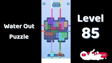 Water Out Puzzle Level 85 Walkthrough 💧 | Step-by-Step Solution | SolutionGuruji