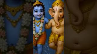 “Divine Friendship of Shri Krishna &amp; Ganesh Ji | Mythological Story of Love &amp; Devotion 🙏✨” #shorts