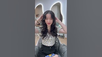 Kiểu tóc xoăn sóng bồng bềnh, giúp tóc chị em dầy lên đây ạ