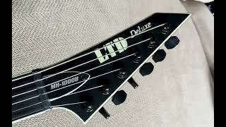 It's NGD! ESP LTD MH1000NT Baritone Guitar - Player Grade - unboxing and intro!
