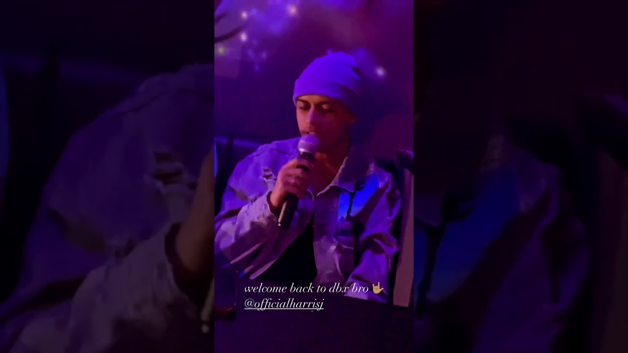 Harris J singing 23 Jan 2021 (in Dubai) {With You & KDTD}