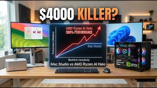 The $4,000 Mac Studio Killer AMD Ryzen AI Halo Local Compute Test