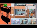 The sims 4 tutorial functional bedroom ideas  kids bedroom with bunkbeds 