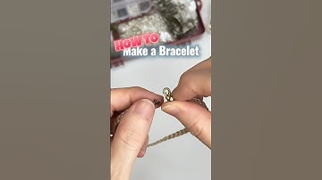 One way to finish off #kumihimo cord is to add metal end caps & clasp to make a #bracelet #braiding