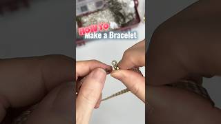 One way to finish off #kumihimo cord is to add metal end caps & clasp to make a #bracelet #braiding