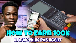 How To Earn 100K Weekly As Pos Agent Simple Strategy Make Money