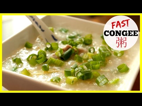 How to Make Jook - Chinese Rice Porridge (粥) Congee Fast!