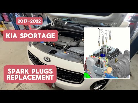 How to Replace Spark plugs DIY on 2017-2022 KIA Sportage Torque Value @WrenchingRyan