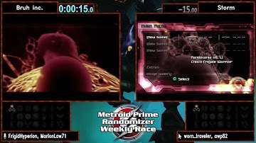 Dec 15, 2024. Metroid Prime Randomizer Weekly Community Race