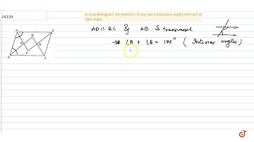 The angle bisectors of a parallelogram form a rectangle.