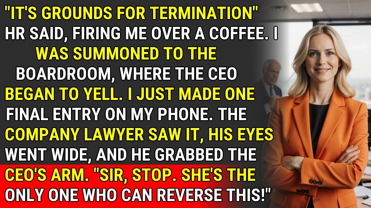 Уволенный из-за кофе, я спровоцировал корпоративный крах ♟️