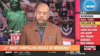 Information Pardon the Interruption | Michael Wilbon breaks down College Football week 4 and NFL week 3 News