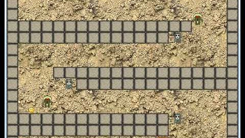 Level 1 On My GameMaker 8.0 Maze Game