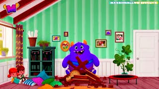 Download Lagu HICKORY DICKORY DOCK  ||  BIG MORMOR IS HAPPY AFTER HE BROKE THE CLOCK  MP3
