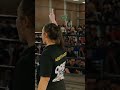 Atleta Alexia, nocaute no open aron operation 9 muay thai