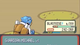 Pokemon Ruby Destiny Life of Guardians -Blind- #63 Vs. Fire Guardian Michael