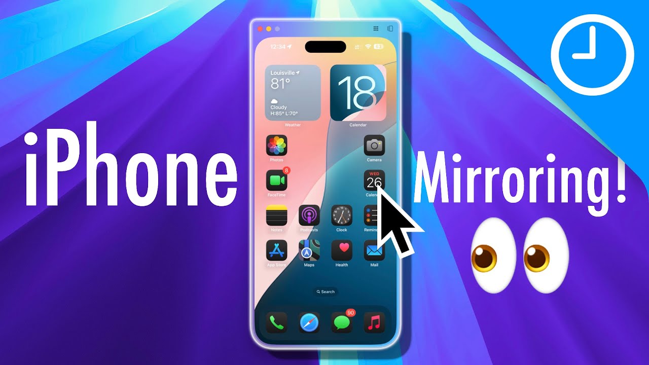 Hands-on: iPhone Mirroring iOS 18