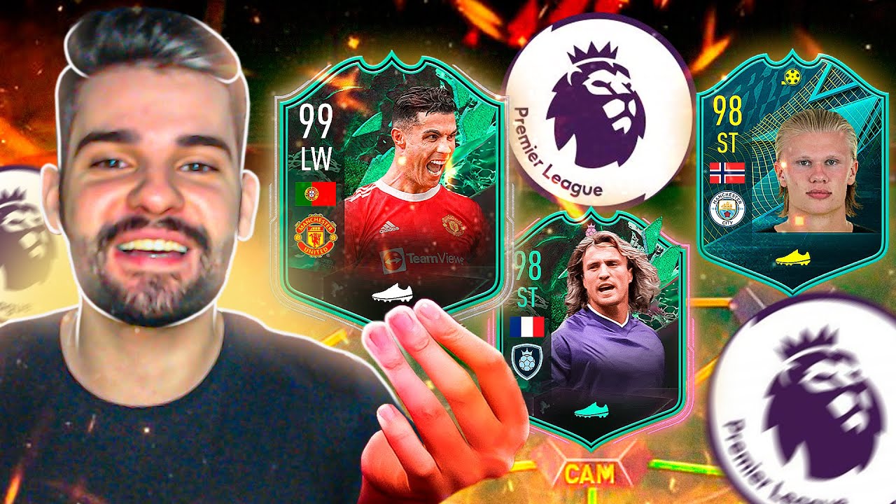 COMPREI O MELHOR TIME DA PREMIER LEAGUE no ULTIMATE TEAM! FIFA 22 YouTube