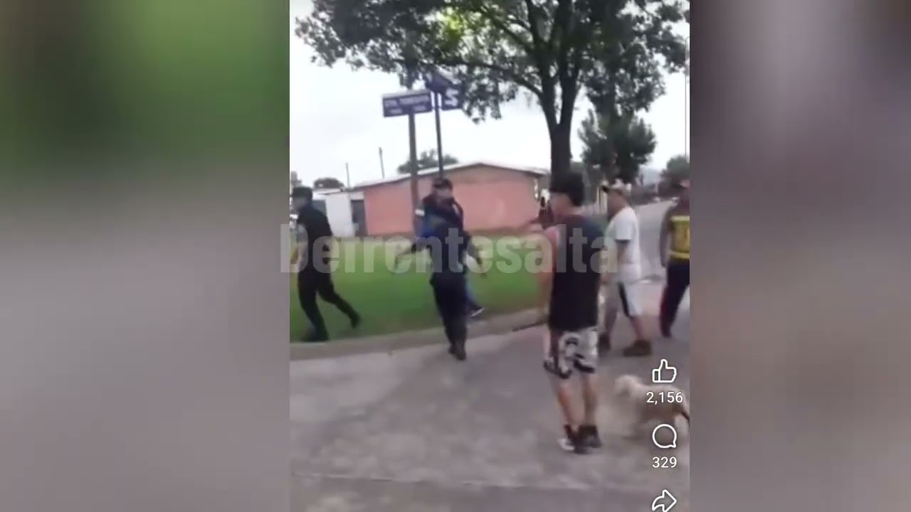 Justicia por mano propia en barrio Santa Lucía 