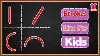 Learn Prewriting Strokes For Kids | Basic Strokes For Kids | PRE WRITING STROKES |